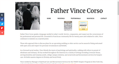 Desktop Screenshot of fathervince.com